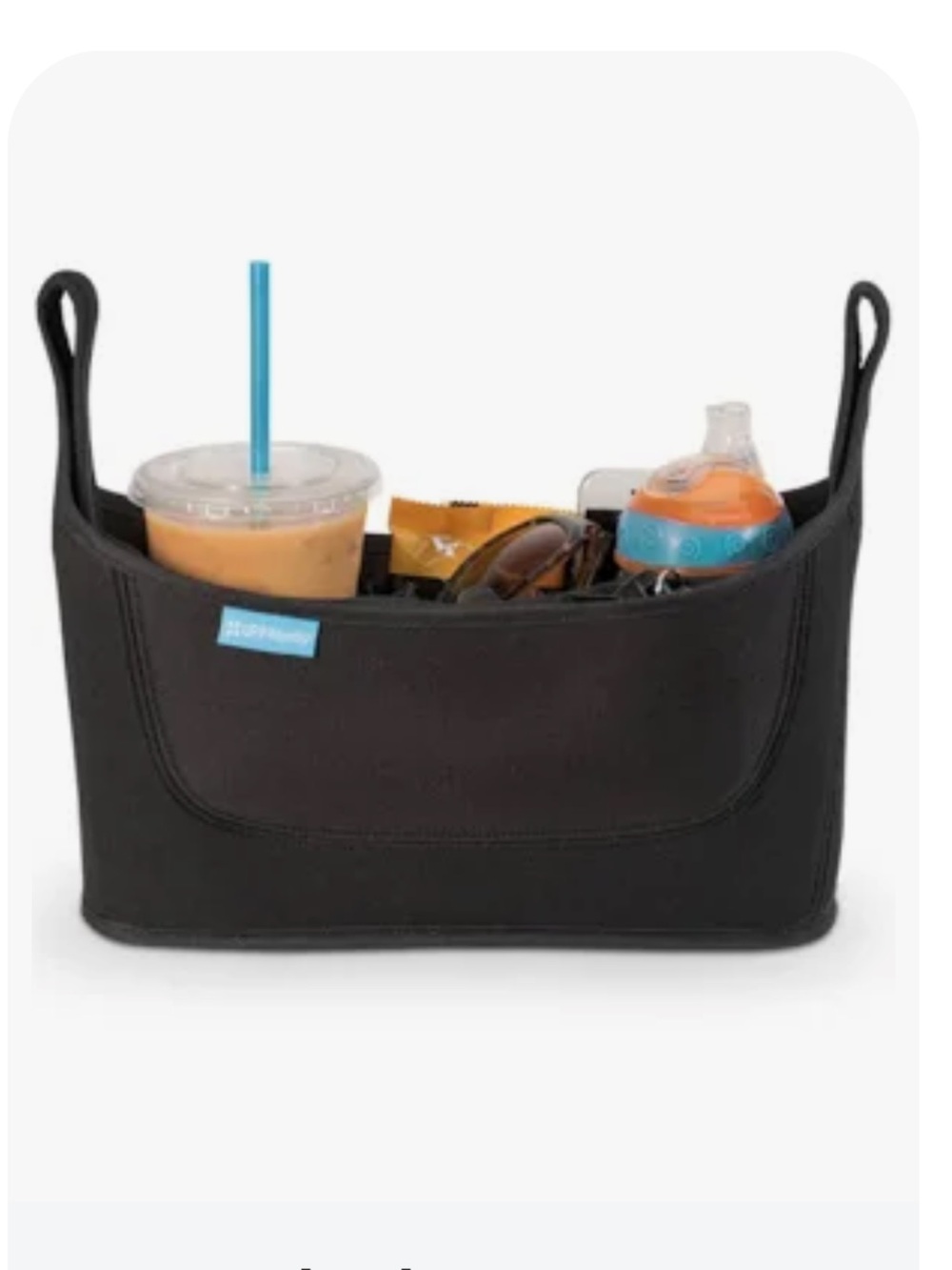 UPPABABY Stroller Organizer Caddy in dark gray - with Easy-Grab Handles